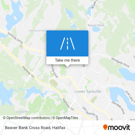 Beaver Bank Cross Road plan