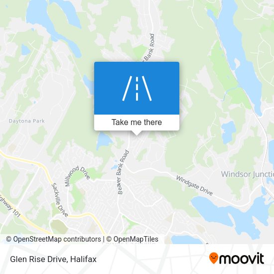 Glen Rise Drive plan