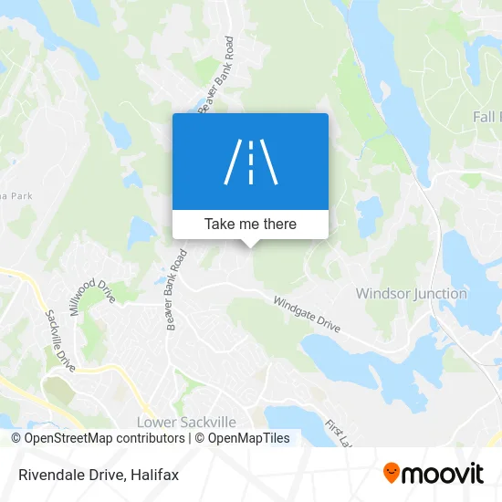 Rivendale Drive map