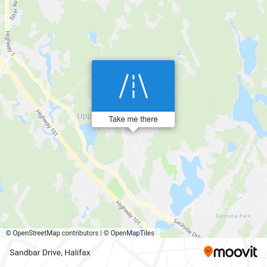 Sandbar Drive plan