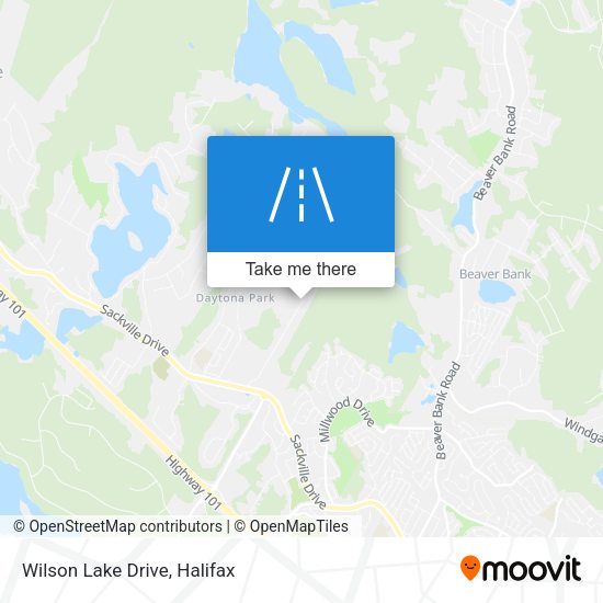 Wilson Lake Drive plan