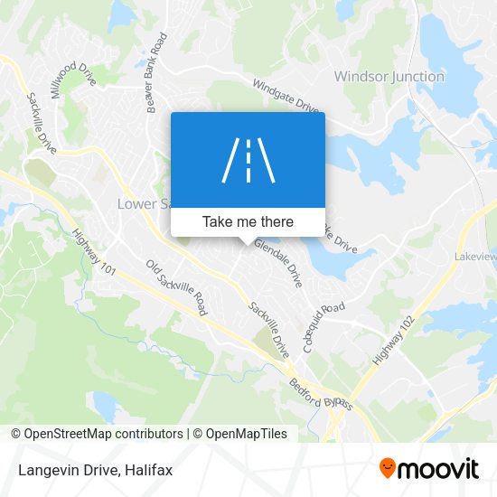 Langevin Drive map