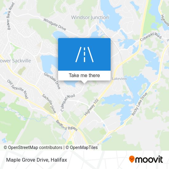 Maple Grove Drive plan
