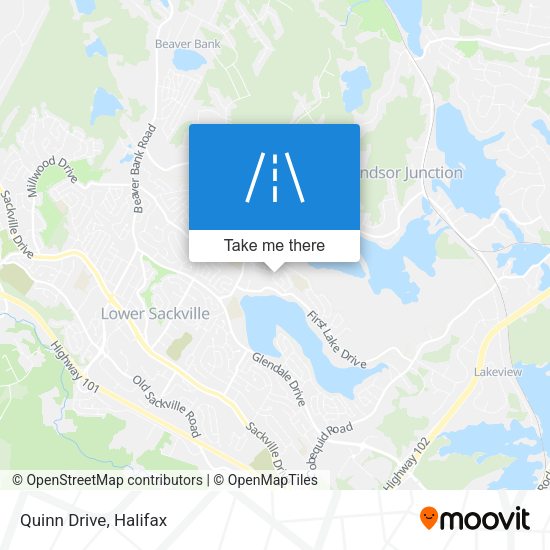 Quinn Drive map