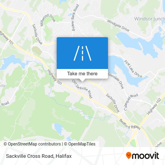 Sackville Cross Road plan