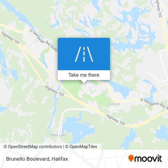Brunello Boulevard plan
