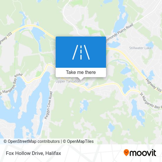 Fox Hollow Drive plan