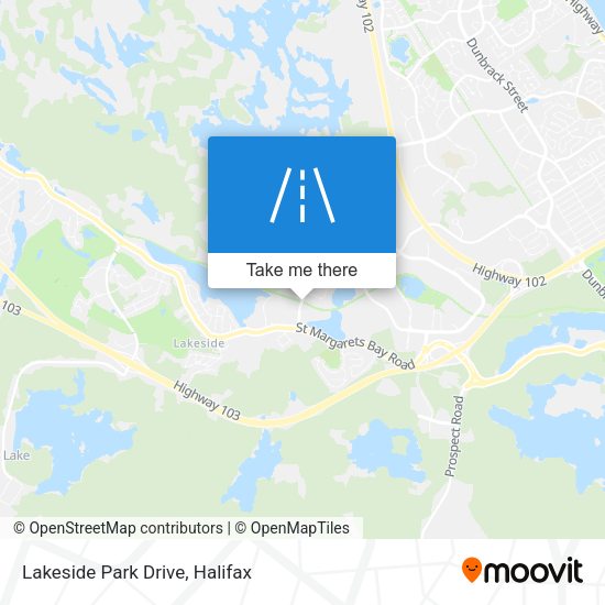 Lakeside Park Drive plan