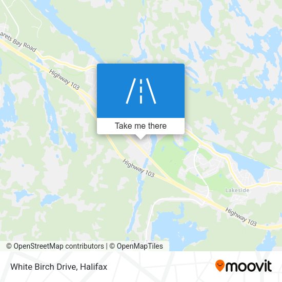White Birch Drive plan