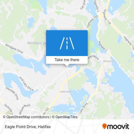 Eagle Point Drive plan