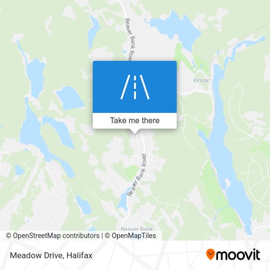 Meadow Drive map