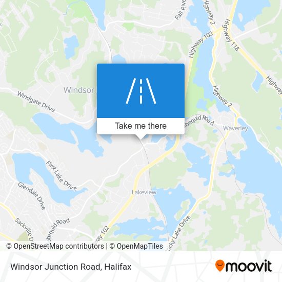 Windsor Junction Road plan