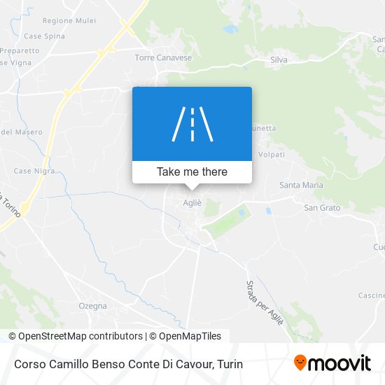 Corso Camillo Benso Conte Di Cavour map