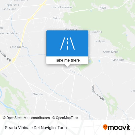 Strada Vicinale Del Naviglio map