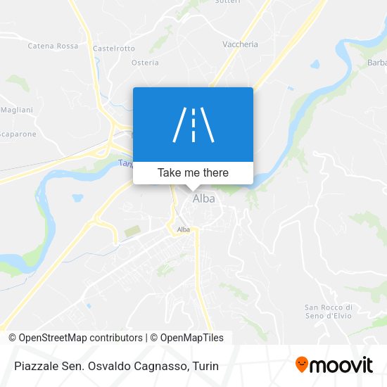 Piazzale Sen. Osvaldo Cagnasso map