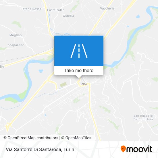 Via Santorre Di Santarosa map