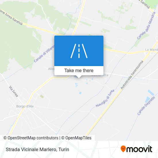 Strada Vicinale Marlero map