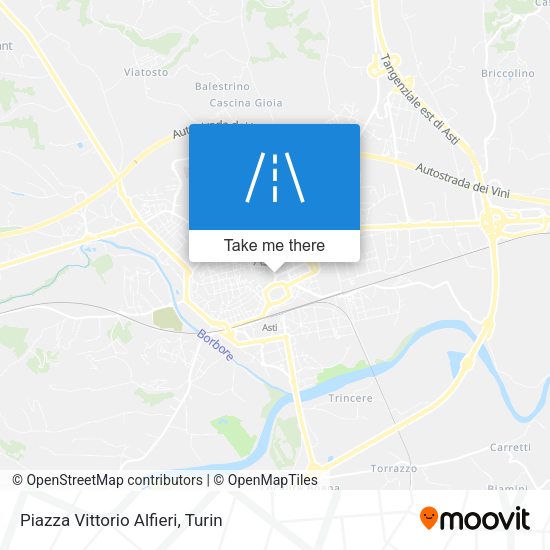 Piazza Vittorio Alfieri map
