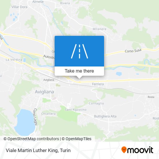 Viale Martin Luther King map