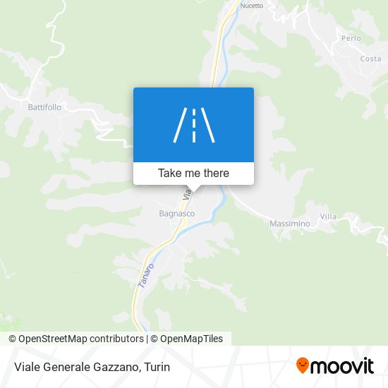 Viale Generale Gazzano map