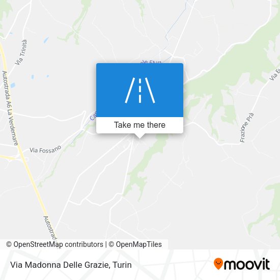 Via Madonna Delle Grazie map