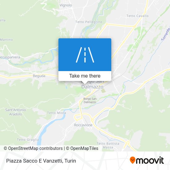 Piazza Sacco E Vanzetti map