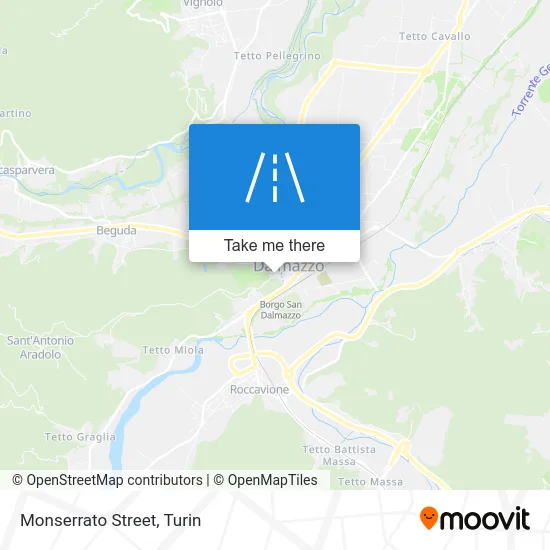 Monserrato Street map