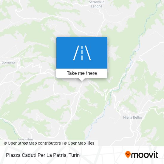 Piazza Caduti Per La Patria map