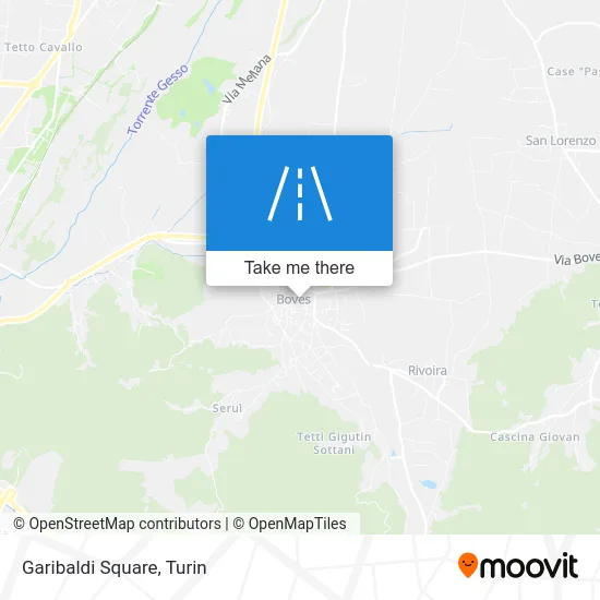 Garibaldi Square map