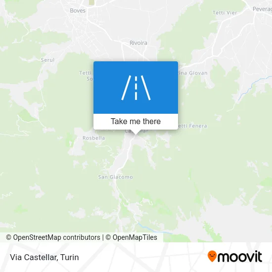 Castellar Street map