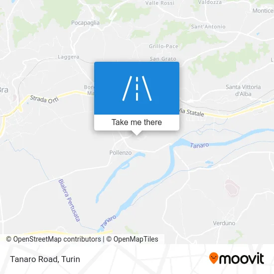 Tanaro Road map