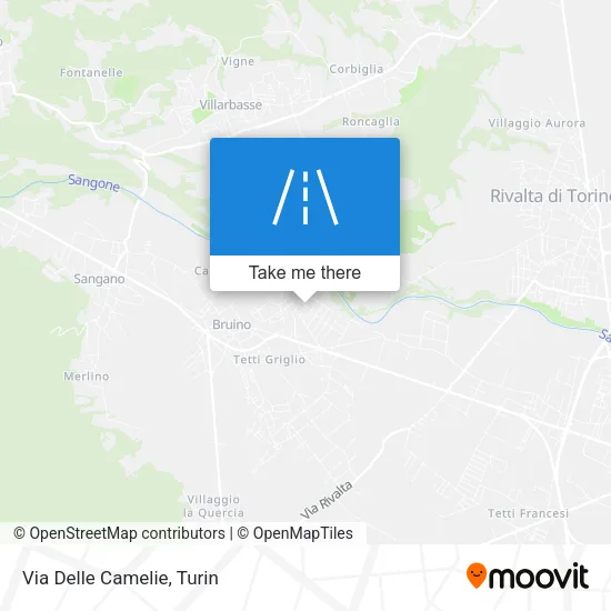 Via Delle Camelie map