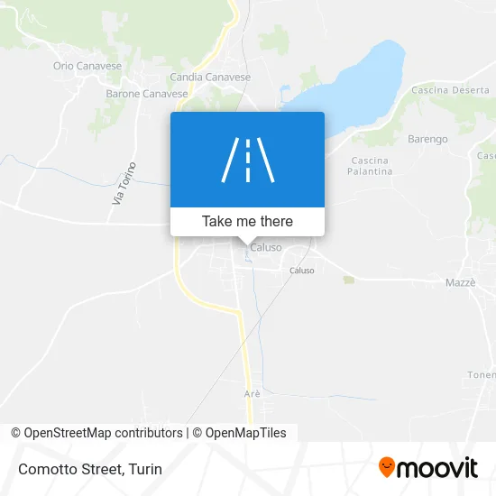 Comotto Street map