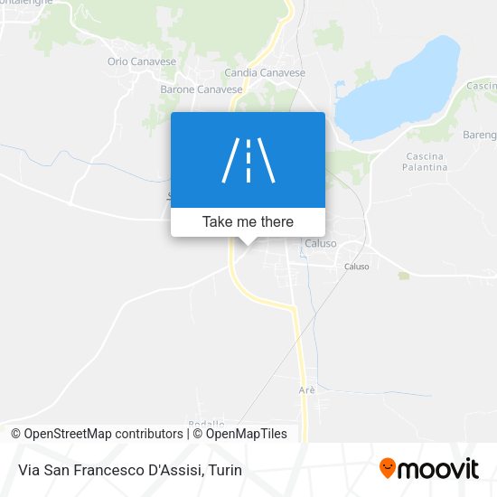 Via San Francesco D'Assisi map