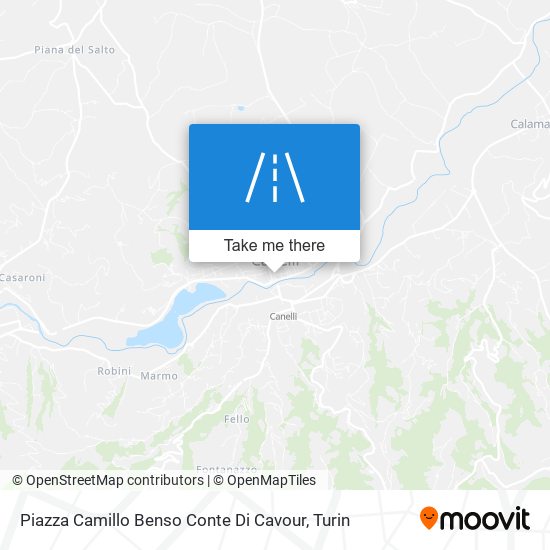 Piazza Camillo Benso Conte Di Cavour map