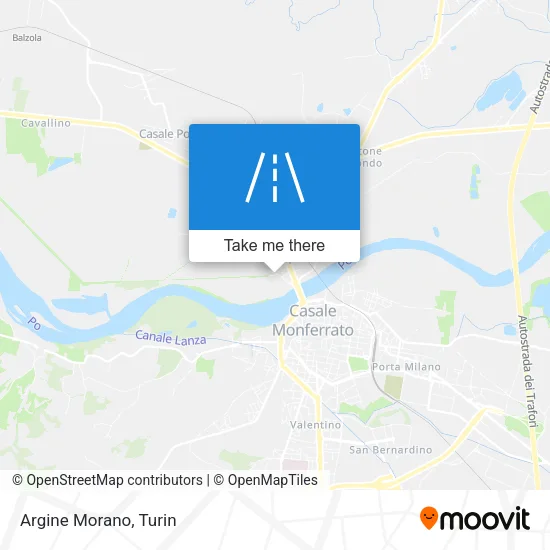 Argine Morano map