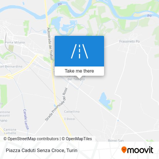 Piazza Caduti Senza Croce map