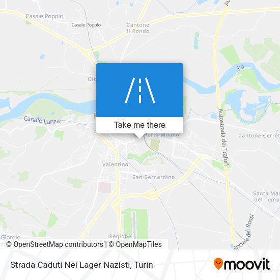 Strada Caduti Nei Lager Nazisti map