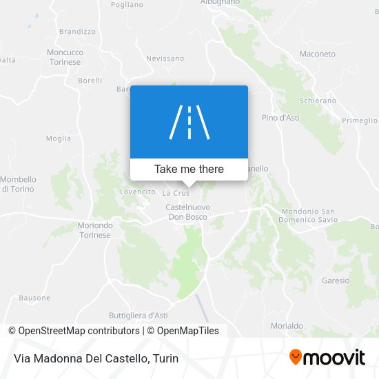 Via Madonna Del Castello map