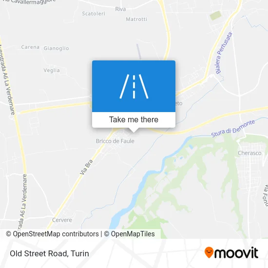 Old Street Road map