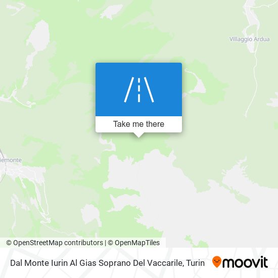 Dal Monte Iurin Al Gias Soprano Del Vaccarile map