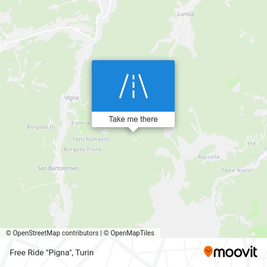 Free Ride "Pigna" map