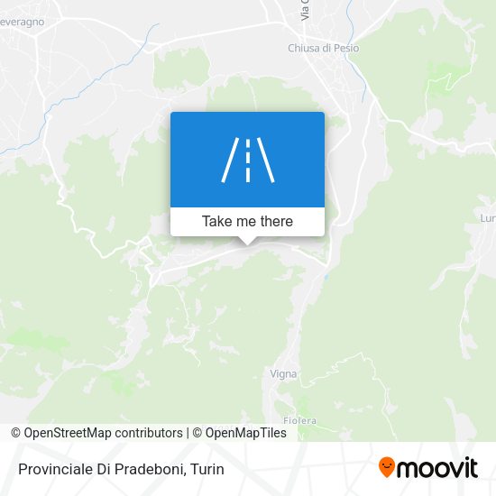 Provinciale Di Pradeboni map