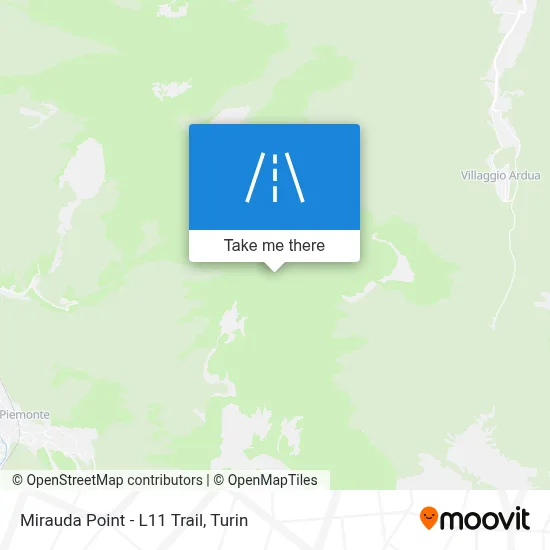 Mirauda Point - L11 Trail map