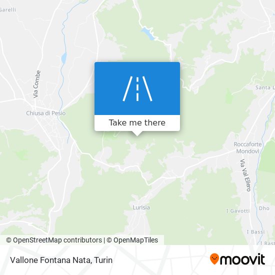 Vallone Fontana Nata map