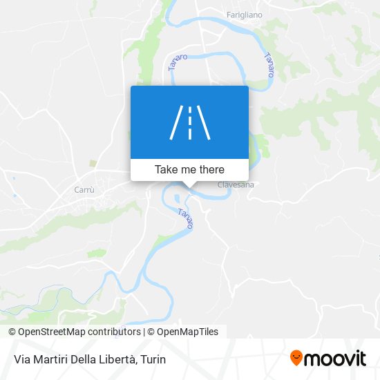 Via Martiri Della Libertà map