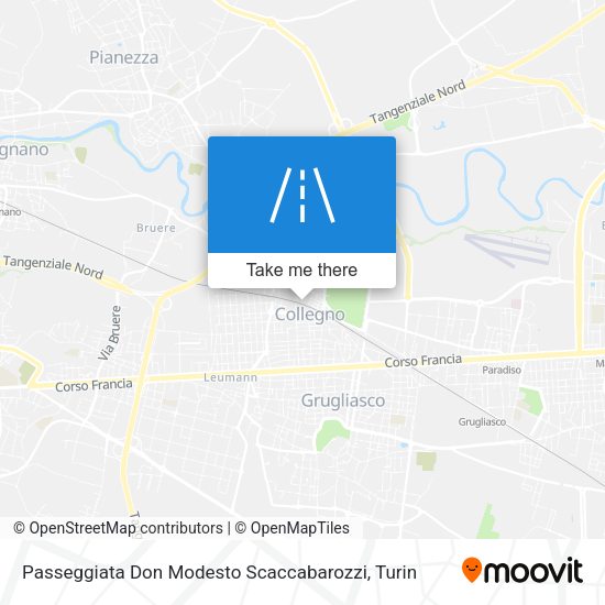 Passeggiata Don Modesto Scaccabarozzi map