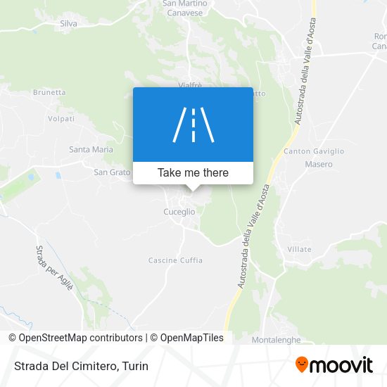 Strada Del Cimitero map