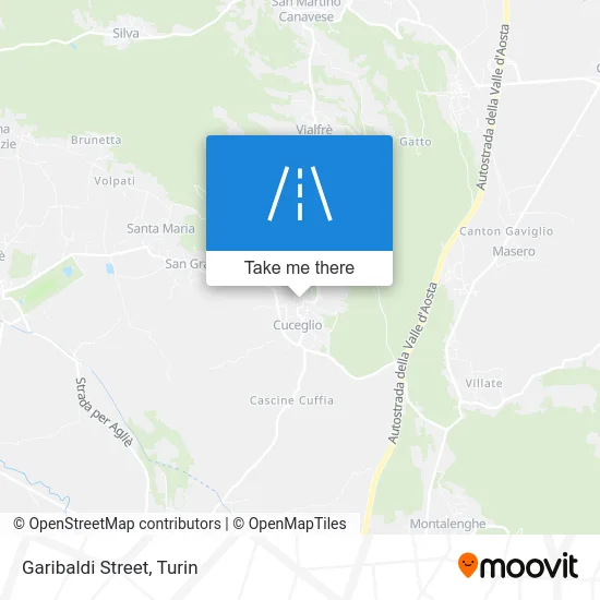 Garibaldi Street map