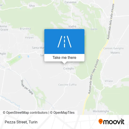 Pezza Street map